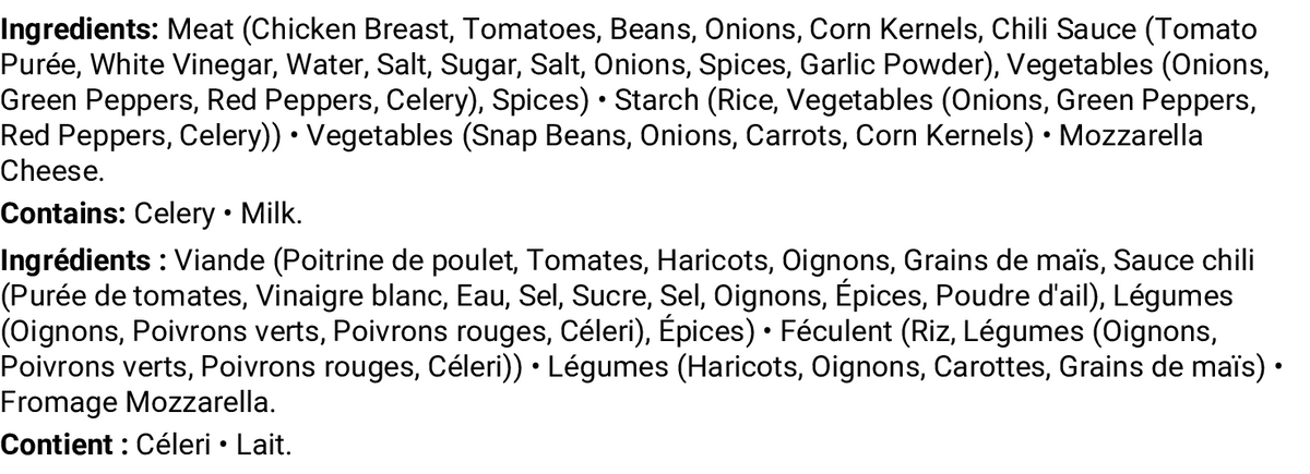 Ingrédients et allergènes